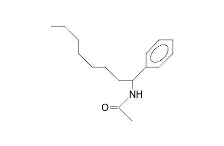 Acetamide, N-(1-phenyloctyl)-