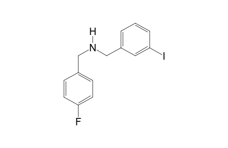 N-(3-Iodobenzyl)-N-(4-fluorobenzyl)amine