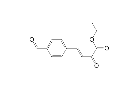 (E)-4-(4-formylphenyl)-2-keto-but-3-enoic acid ethyl ester