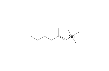 (E)-2-Methyl-1-hexenyltrimethylstannane