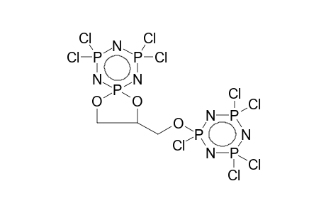 4,4,6,6-TETRACHLORO-2,2-[1-(2,4,4,6,6-PENTACHLOROCYCLOTRIPHOSPHAZATRIEN-2-YLOXY)METHYLETHYLENEDIOXY]CYCLOTRIPHOSPHAZATRIENE