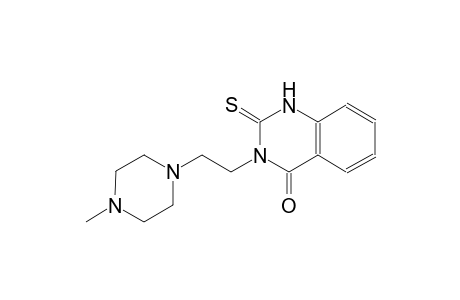 4(1H)-quinazolinone, 2,3-dihydro-3-[2-(4-methyl-1-piperazinyl)ethyl]-2-thioxo-