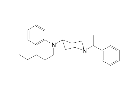 N-Pentyl-N-phenyl-1-(1-phenylethyl)piperidin-4-amine