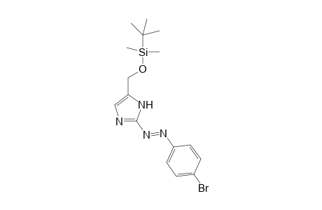 2-[(4'-Bromophenyl)diazenyl]-4(5)-[(t-butyldimethylsilyloxy)methyl]-imidazole