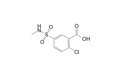 2-chloro-5-(methylsulfamoyl)benzoic acid
