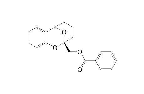 3,4,5,6-Tetrahydro-2-[(benzoyloxy)methyl]-2,6-epoxy-2H-1-benzoxocin