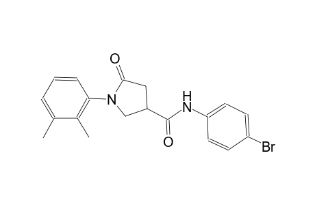 3-pyrrolidinecarboxamide, N-(4-bromophenyl)-1-(2,3-dimethylphenyl)-5-oxo-