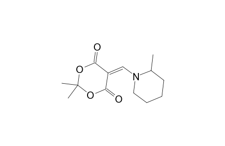 2,2-Dimethyl-5-[(2-methyl-1-piperidinyl)methylidene]-1,3-dioxane-4,6-dione