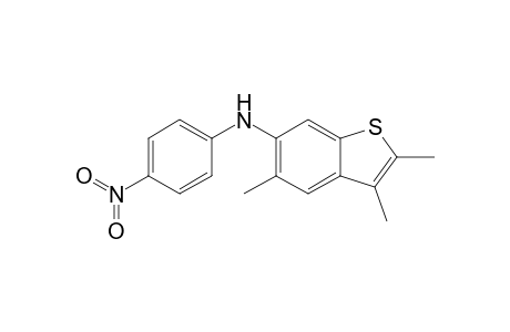 6-(4-Nitrophenyl)amino-2,3,5-trimethylbenzo[b]thiophene
