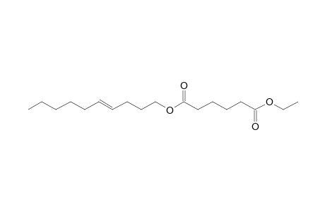 Adipic acid, dec-4-enyl ethyl ester