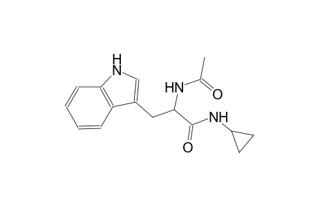 1H-indole-3-propanamide, alpha-(acetylamino)-N-cyclopropyl-