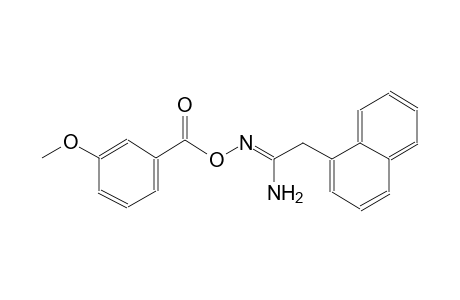 1-naphthaleneethanimidamide, N'-[(3-methoxybenzoyl)oxy]-