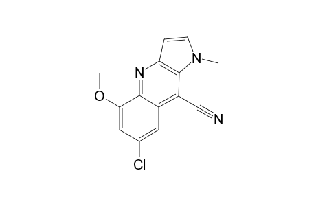 7-Chloro-5-methoxy-1-methyl-1H-pyrrolo[3,2-b]quinoline-9-carbonitrile