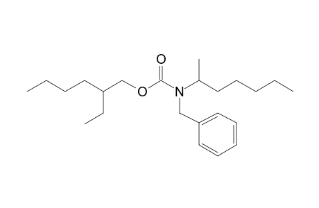 Carbonic acid, monoamide, N-benzyl-N-(hept-2-yl)-, 2-ethylhexyl ester