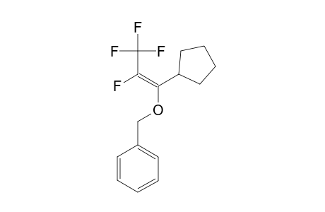 1-CYCLOPENTYL-2,3,3,3-TETRAFLUORO-1-(PHENYLMETHOXY)-PROP-1-ENE