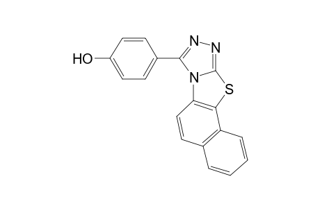 p-(NAPHTHO[2',1':4,5]THIAZOLO[2,3-c][1,2,4]TRIAZOL-8-YL)PHENOL