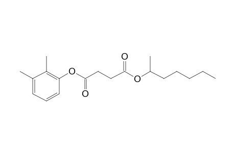 Succinic acid, hept-2-yl 2,3-dimethylphenyl ester