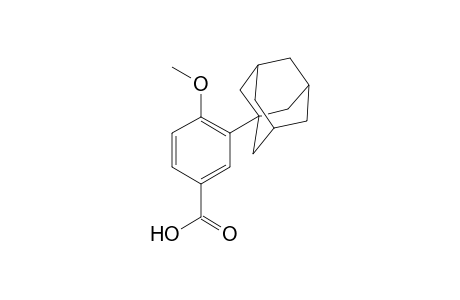 Benzoic acid, 4-methoxy-3-tricyclo[3.3.1.1(3,7)]dec-1-yl-