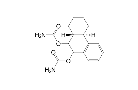 9E,10E-Dihydroxy-1,2,3,4,4a,9,10,10a-(trans-4a,10a)-octahydrophenanthrene dicarbamate
