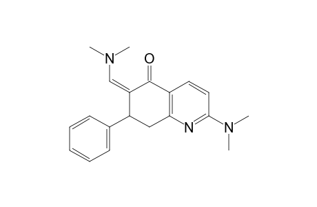 (6Z)-2-(Dimethylamino)-6-[(dimethylamino)methylene]-7-phenyl-7,8-dihydro-5(6H)-quinolinone