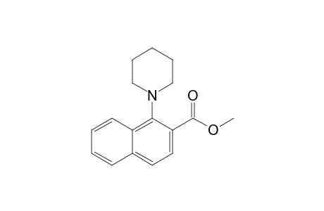 Methyl 1-piperidino-2-naphthoate