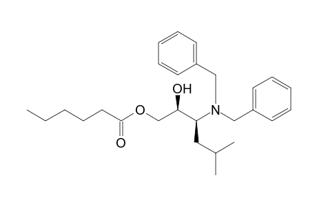 (2S,3S)-O1-Hexanoyl-3-dibenzylamino-5-methylhexane-1,2-diol