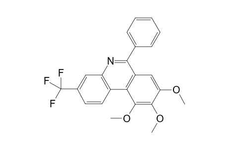 8,9,10-Trimethoxy-6-phenyl-3-(trifluoromethyl)phenanthridine