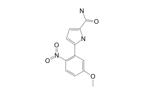 5-(5-METHOXY-2-NITROPHENYL)-1H-PYRROLE-2-CARBOXAMIDE
