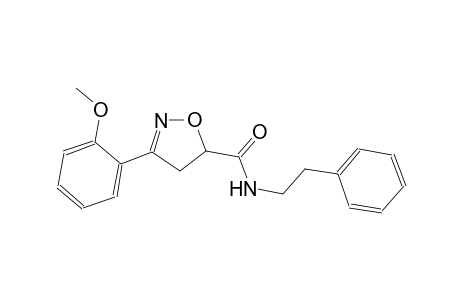 5-isoxazolecarboxamide, 4,5-dihydro-3-(2-methoxyphenyl)-N-(2-phenylethyl)-