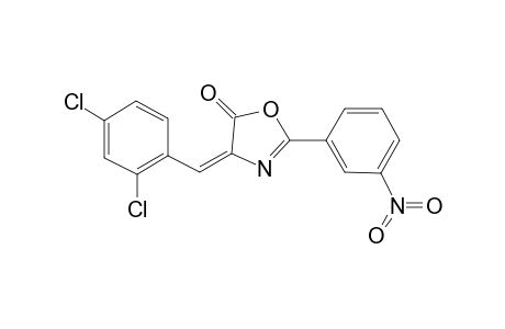 (4E)-4-(2,4-Dichlorobenzylidene)-2-(3-nitrophenyl)-1,3-oxazol-5(4H)-one