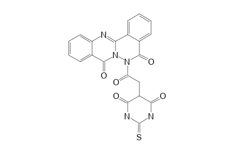 6-[2-(4,6-DIOXO-2-THIOXO-HEXAHYDRO-PYRIMIDIN-5-YL)-ACETYL]-PHALAZINO-[1,2-B]-QUINAZOLINE-5,8-DIONE