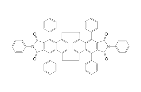 4,6,8,15,17,19-Hexaphenyl-[2,2](5,8)benzo[f]isoindolophane-5,7,16,18(4H.17H)-tetraone