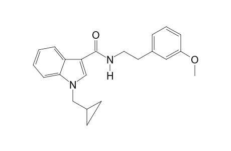 1-Cyclopropylmethyl-N-[2-(3-methoxyphenyl)ethyl]-1H-indole-3-carboxamide