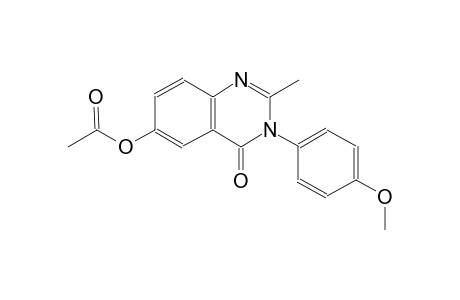 4(3H)-quinazolinone, 6-(acetyloxy)-3-(4-methoxyphenyl)-2-methyl-