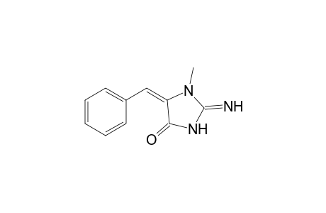 (5E)-2-amino-1-methyl-5-(phenylmethylene)-4-imidazolone