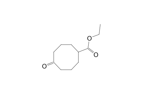 Cyclooctanecarboxylic acid, 5-oxo-, ethyl ester
