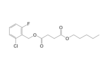 Succinic acid, 2-chloro-6-fluorobenzyl pentyl ester