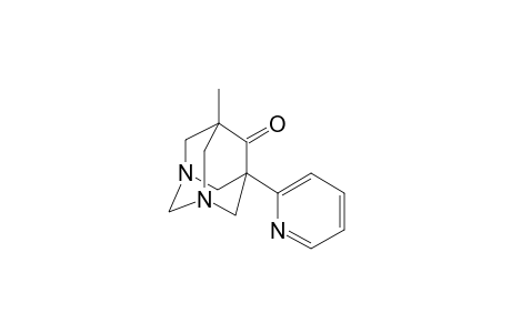 5-Methyl-7-(2-pirydyl)-1,3-diazaadamantan-6-one