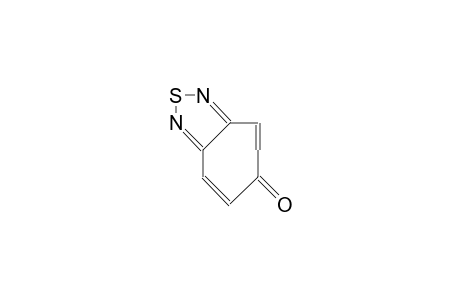 2,1,3-Cyclohepta(C)thiadiazol-6-one