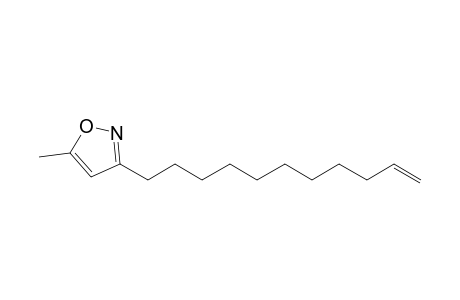 Isoxazole, 5-methyl-3-(10-undecenyl)-