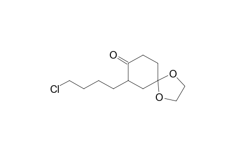 2-(4-Chlorobutyl)-1,4-cyclohexanedione-4-monoethylene acetal