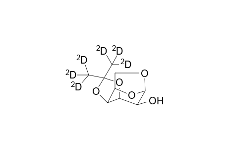 1,6-Anhydro-3,4-O-(perdeuterioisopropylidene)-.beta.-D-talopyranose