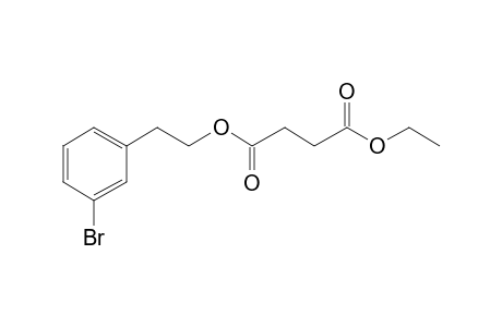 Succinic acid, 3-bromophenethyl ethyl ester