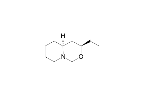 (6 R)-6-Ethyl-perhydrobenzo[3,4-a]-(1,3)-oxazine