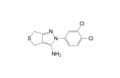 2-(3,4-dichlorophenyl)-4,6-dihydrothieno[3,4-c]pyrazol-3-amine