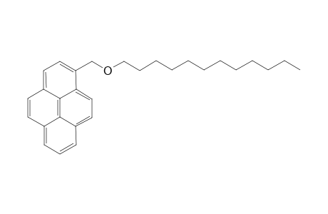 Dodecyl 1-pyrenylmethyl ether