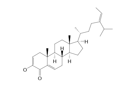 THUNBEROL;24-ETHYLCHOLESTA-2,5,24(28)-TRIEN-3-OL-4-ONE