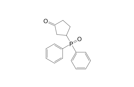 3-(Diphenylphosphinoyl)cyclopentanone