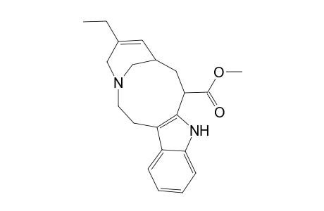 2H-3,7-Methanoazacycloundecino[5,4-b]indole-9-carboxylic acid, 5-ethyl-1,4,7,8,9,10-hexahydro-, methyl ester, [7R-(7R*,9R*)]-