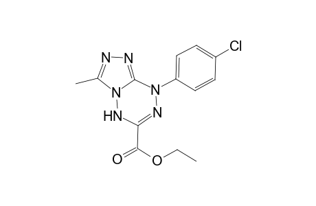 Ethyl 6-methyl-1-(4-chlorophenyl)-1,4-dihydro[1,2,4]triazolo[4,3-b][1,2,4,5]tetrazine-3-carboxylate